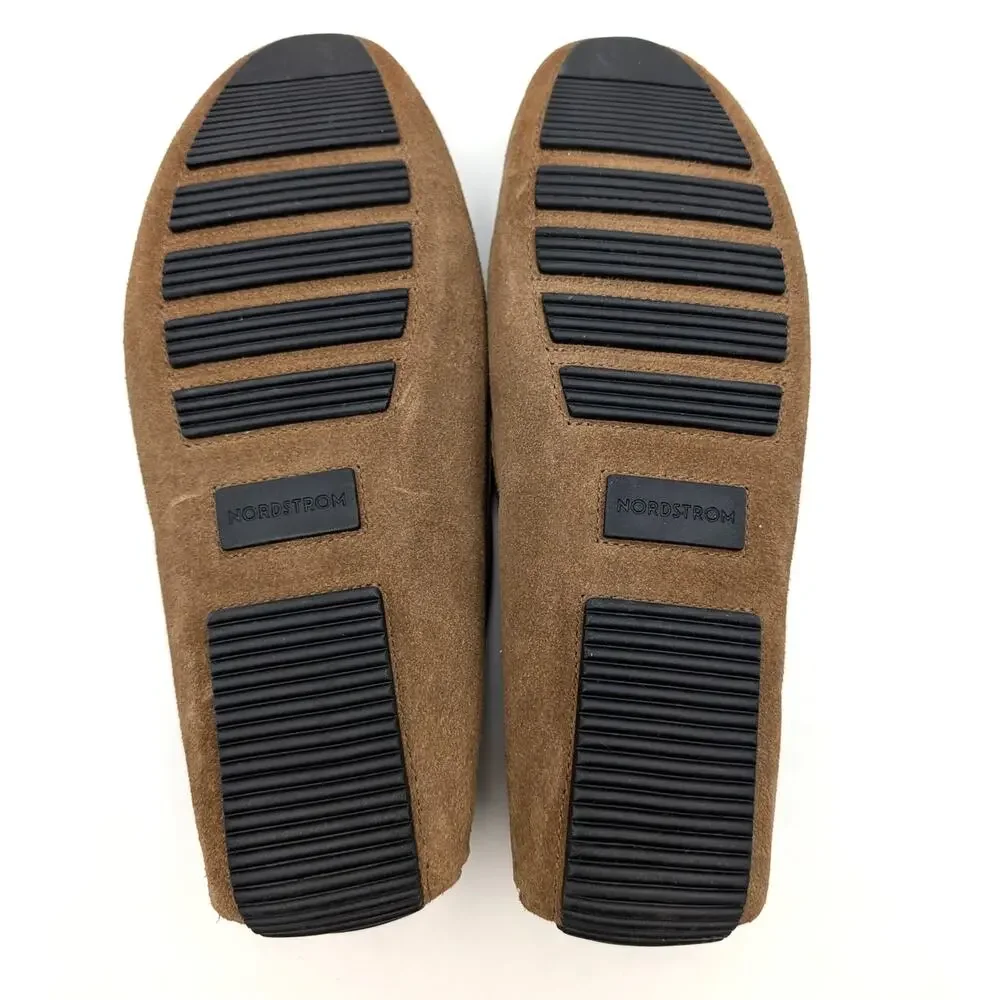 Nordstrom Casual Slip-On Penny Loafers Shoes Men's Brown Size US11M EU44